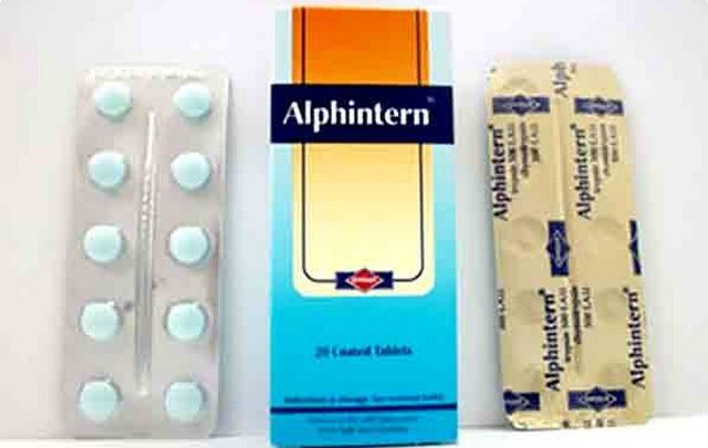 دواء ألفينترن Alphintern أقراص مضادة للالتهاب والتورم