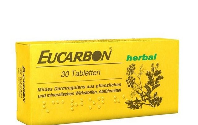 دواء أوكاربون Eucarbon أقراص لعلاج الغازات وانتفاخ القولون
