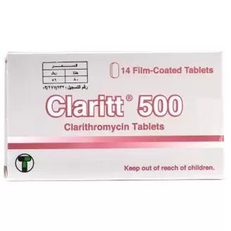 اقراص كلاريت Claritt مضاد حيوي لعلاج الالتهابات