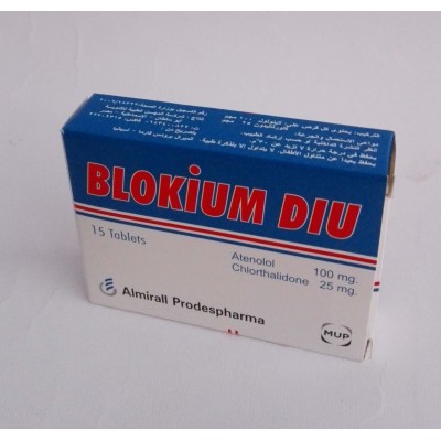 أقراص بلوكيوم ديو BLOKIUM DIU لعلاج ارتفاع الضغط