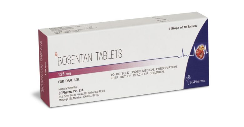 أقراص بوسنتان Bosentan علاج ارتفاع ضغط الدم الرئوي