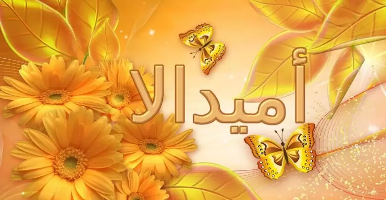 معنى اسم اميدالا وصفاتها (الوردة الجميلة) حكم تسميتها فى الاسلام
