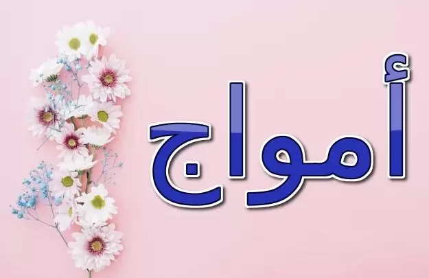 معنى اسم أمواج بالتفصيل (ما ارتفع من الماء) وحكمه الشرعي