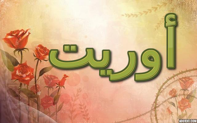 معنى اسم أوريت وحكم الإسلام فيه (النور)