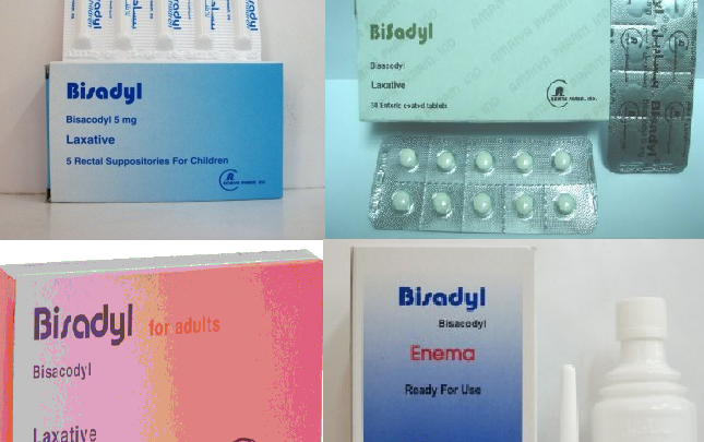 دواء بيساكوديل Bisacodyl ملين لعلاج الإمساك