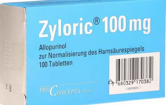 دواء زيلوريك Zyloric علاج مرض النقرس