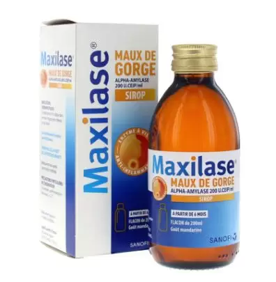 شراب ماكسيلاز Maxilase لعلاج التهابات الجيوب الأنفية