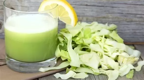 عدد السعرات الحرارية في الكرنب الابيض