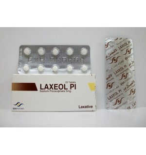 اقراص لاكسيول بى Laxeol Pi لعلاج حالات الإمساك