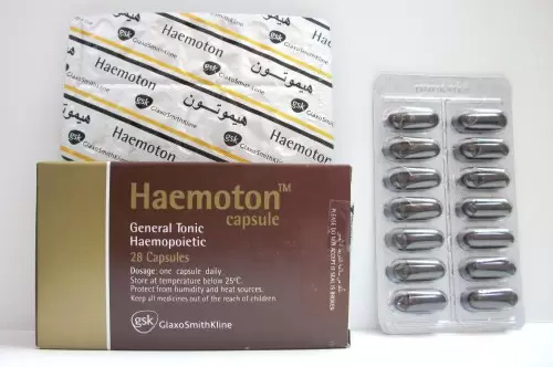 كبسولات هيموتون Haemoton لعلاج الانيما ومقوي عام
