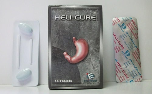 أقراص هيليكيور لعلاج قرحة المعدة والاثنى عشر Helicure