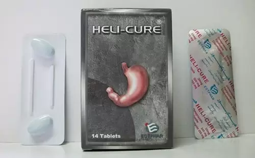 أقراص هيليكيور لعلاج قرحة المعدة والاثنى عشر Helicure