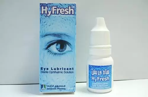 قطرة هاى فريش لعلاج جفاف والتهاب العين HYFRESH