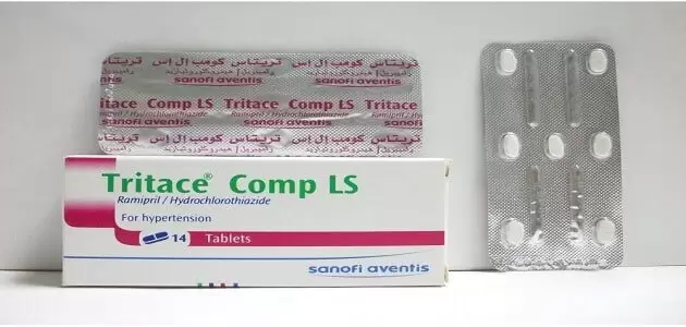 دواء تريتاس كومب لعلاج ارتفاع ضغط الدم TRITACE COMP