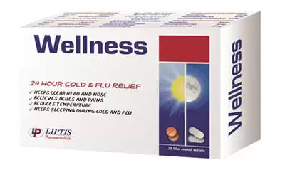 أقراص ويلنس لعلاج نزلات البرد والأنفلونزا Wellness