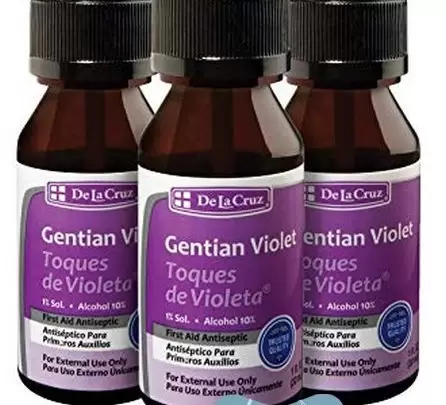 دواء الجنتيانا الزرقاء لعلاج البكتيريا والفطريات Gentian Violet