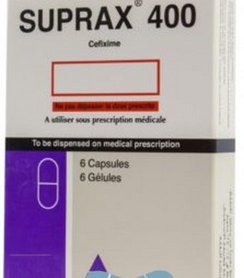 كبسولات وشراب سوبراكس مضاد حيوي واسع المجال SUPRAX