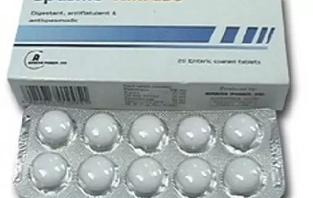 اقراص سبازمو أمريز مهضم ومضاد للانتفاخ Spasmo Amrase