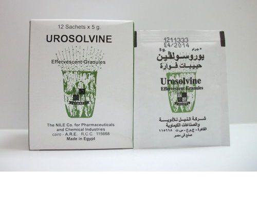 فوار يوروسولفين لعلاج النقرس والحصوات البولية UROSOLVINE