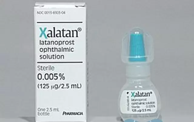 قطرة زالينتان لعلاج ارتفاع ضغط العين XALATAN