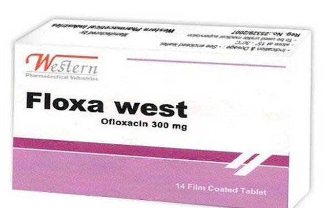 اقراص فلوكسا ويست مضاد حيوي floxa west