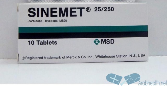 اقراص سينيميت لعلاج الشلل الرعاش وتنميل اليدين SINEMET