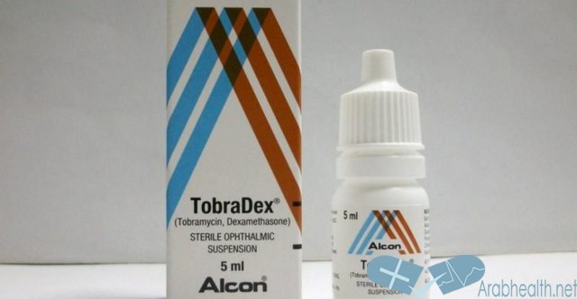 نشرة قطرة توبرادكس لعلاج التهاب الملتحمة Tobradex