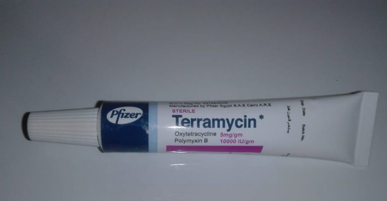 دواعي استعمال مرهم تيراميسين لعلاج إصابات العين TERRAMYCIN