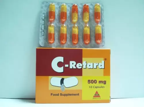 كبسولات سي ريتارد لعلاج الإنفلونزا والحمى C RETARD
