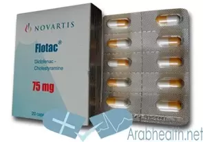 اقراص فلوتاك لعلاج التهاب العمود الفقري Flotac