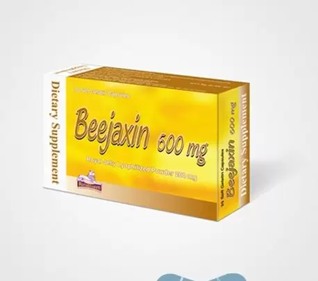 نشرة كبسولات بيجاكسين مكمل غذائي BEEJAXIN