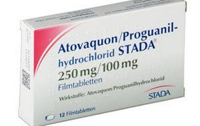 دواء أتوفاكون لعلاج التهاب الجهاز التنفسي Atovaquone