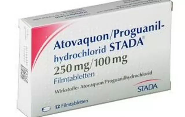 دواء أتوفاكون لعلاج التهاب الجهاز التنفسي Atovaquone