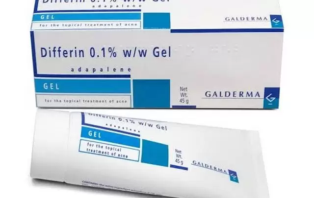 نشرة كريم ديفرين لعلاج حب الشباب Differin Cream