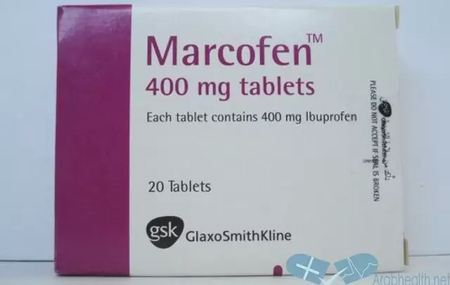 دواعي استعمال ماركوفين مسكن للألم والالتهابات Marcofen