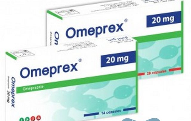 نشرة كبسولات أوميبركس لعلاج ارتجاع المريء Omeprex