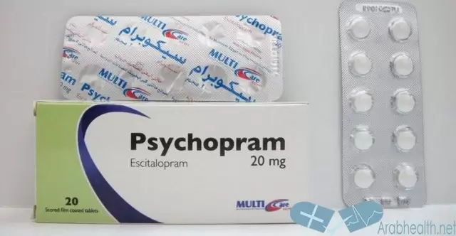 نشرة اقراص سيكوبرام مضاد للقلق والاكتئاب PSYCHOPRAM