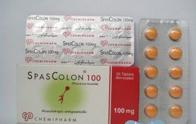 نشرة اقراص سباسكولون لعلاج اضطرابات القولون Spascolon