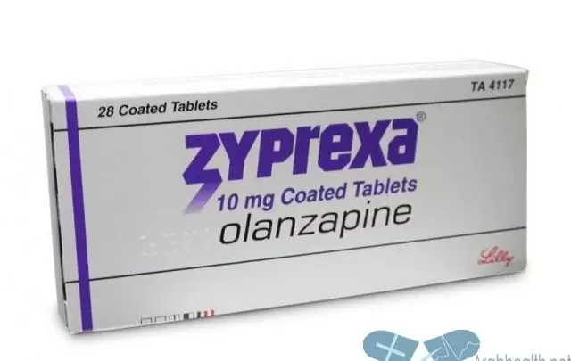 اقراص زايبركسا لعلاج الفصام ونوبات الهوس الاكتئابى ZYPREXA