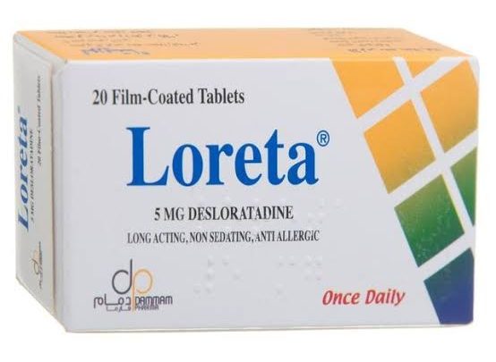 دواعي استعمال اقراص لوريتا لعلاج الحساسية loreta