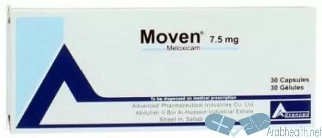 دواعي استعامل كبسولات موفن لعلاج الروماتيزم Moven