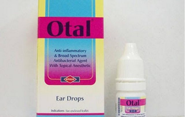 دواعي استعمال نقط أوتال لعلاج التهاب الأذن الوسطى Otal