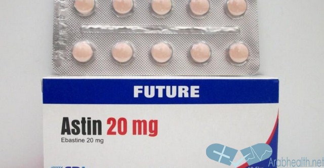 نشرة اقراص أستين لعلاج الحساسية والتهاب الجيوب الأنفية ASTIN