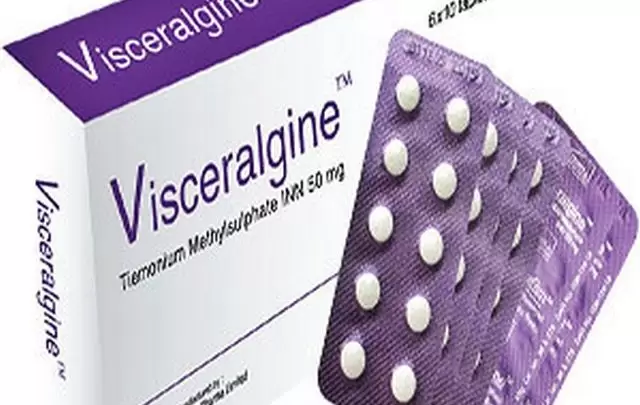نشرة اقراص فيسيرالجين لعلاج إضطرابات الأمعاء Visceralgine