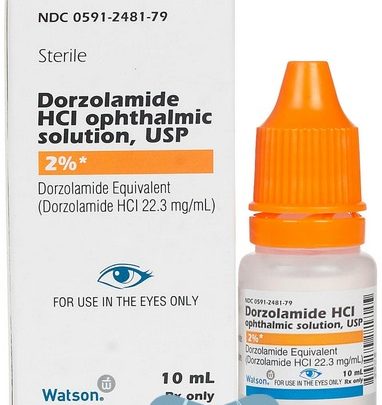 نشرة قطرة دورزولاميد لعلاج ارتفاع ضغط العين DORZOLAMIDE