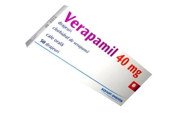 دواعي استعمال فيراباميل لعلاج الذبحة الصدرية Verapamil