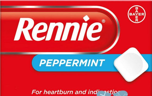 دواعي استعمال اقراص ريني لعلاج الحموضة Rennie
