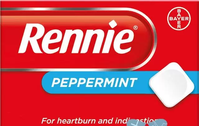 دواعي استعمال اقراص ريني لعلاج الحموضة Rennie