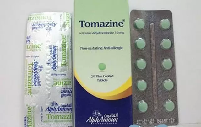 دواعي استعمال تومازين مضاد للحساسية والالتهابات Tomazine