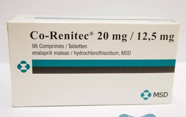 نشرة اقراص رينيتيك لعلاج ضغط الدم Renitec